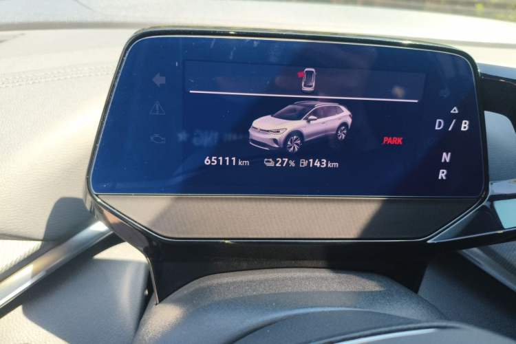 Used Volkswagen ID.4 CROZZ 2022 Long-Range Lite PRO Edition Odometer Close Up