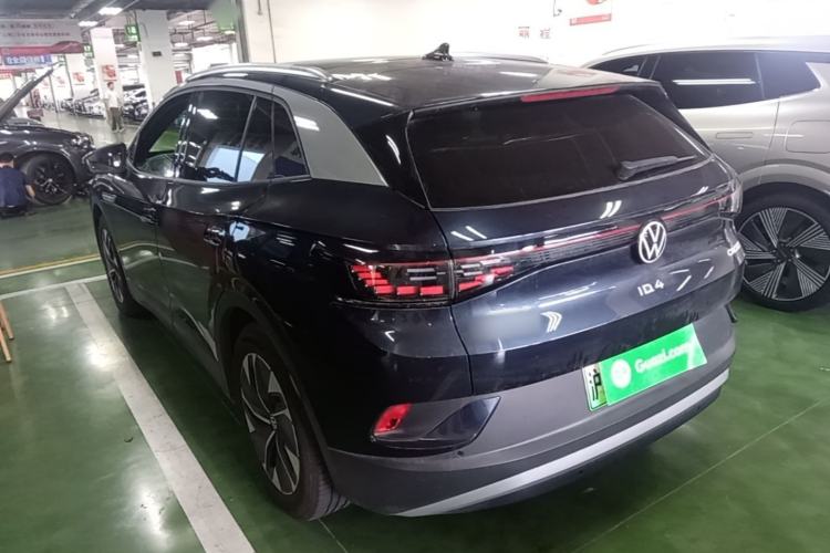 Used Volkswagen ID.4 CROZZ 2022 Standard Range PURE Edition Rear Left 45 Deg
