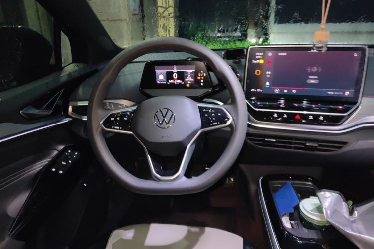 Used Volkswagen ID.4 CROZZ 2022 Long-Range PURE+ Edition Steering Wheel