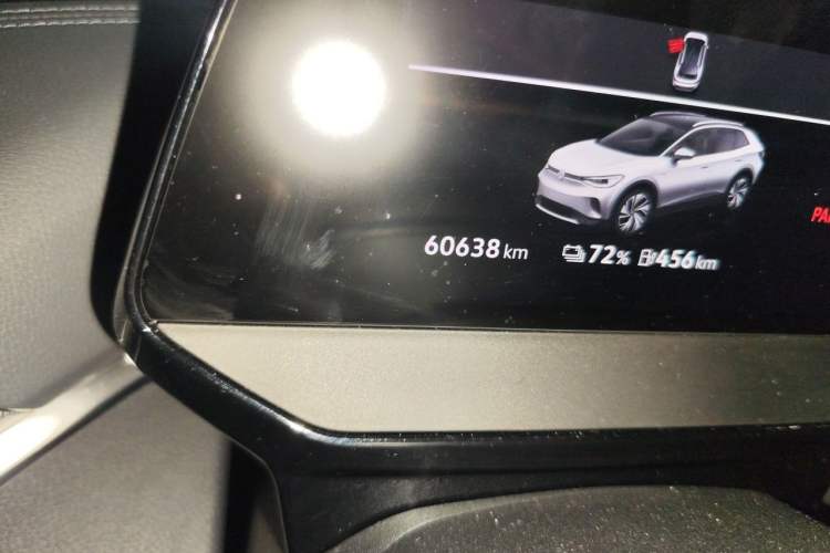 Used Volkswagen ID.4 CROZZ 2022 Long-Range Lite PRO Edition Odometer Close Up