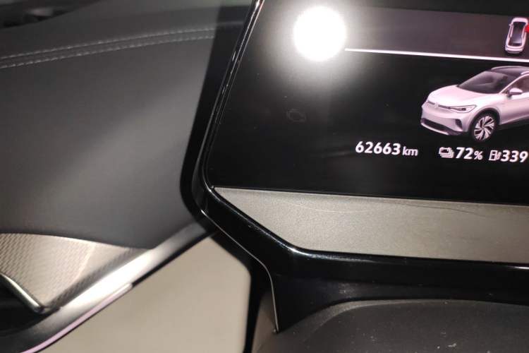 Used Volkswagen ID.4 CROZZ 2022 Long-Range Lite PRO Edition Odometer Close Up