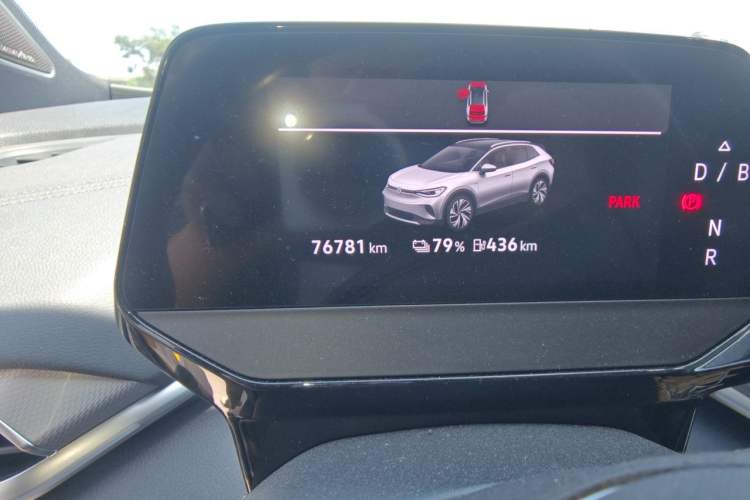 Used Volkswagen ID.4 CROZZ 2022 Long-Range Lite PRO Edition Odometer Close Up