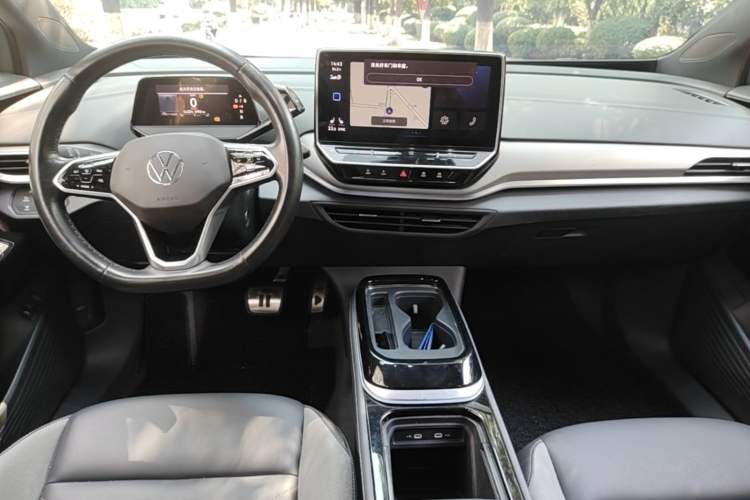Used Volkswagen ID.4 CROZZ 2022 Long-Range Lite PRO Edition Audio And AC Panel