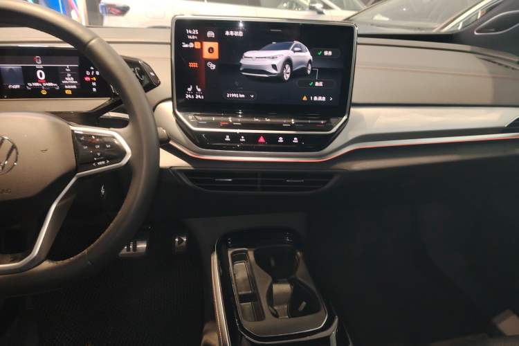 Used Volkswagen ID.4 CROZZ 2022 High-Performance PRIME Edition Audio And AC Panel