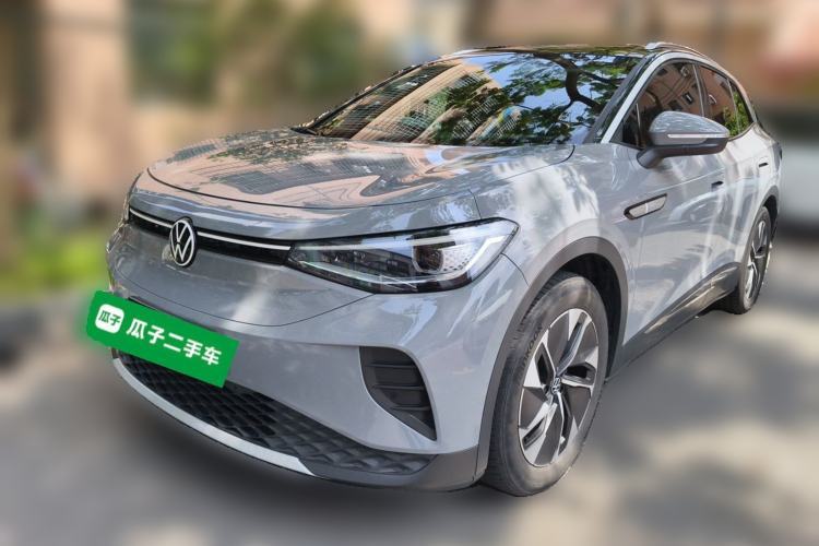 Used Volkswagen ID.4 CROZZ 2022 Standard Range PURE Edition Guazi used car, China used car export, Used car for sale, Used Volkswagen cars, Cheapest cars for sale, Electric vehicle, New energy car
