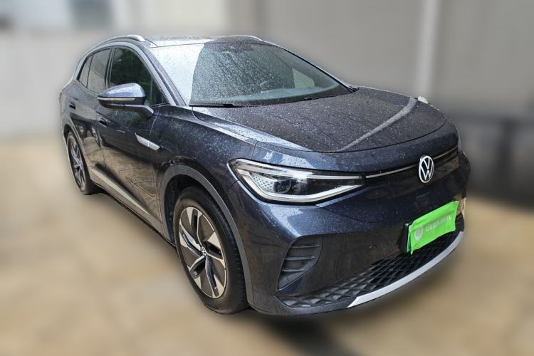 Used Volkswagen ID.4 CROZZ 2022 Long-Range PURE+ Edition Front Right 45 Deg