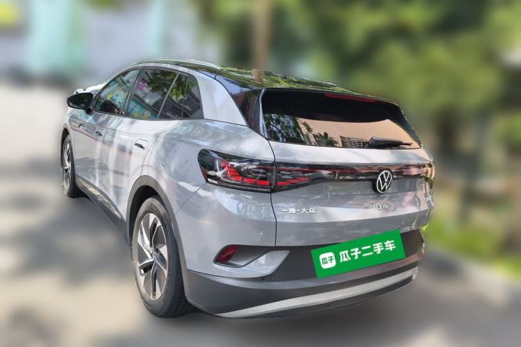 Used Volkswagen ID.4 CROZZ 2022 Standard Range PURE Edition Rear Left 45 Deg