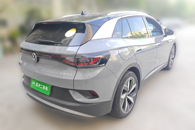 Used Volkswagen ID.4 CROZZ 2022 Long-Range Lite PRO Edition Rear Right 45 Deg