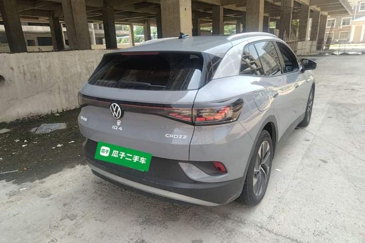 Used Volkswagen ID.4 CROZZ 2022 Pure Edition Limited Edition Rear Right 45 Deg