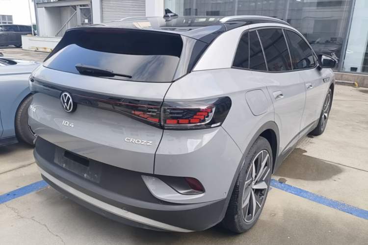 Used Volkswagen ID.4 CROZZ 2022 Long-Range Lite PRO Edition Rear Right 45 Deg
