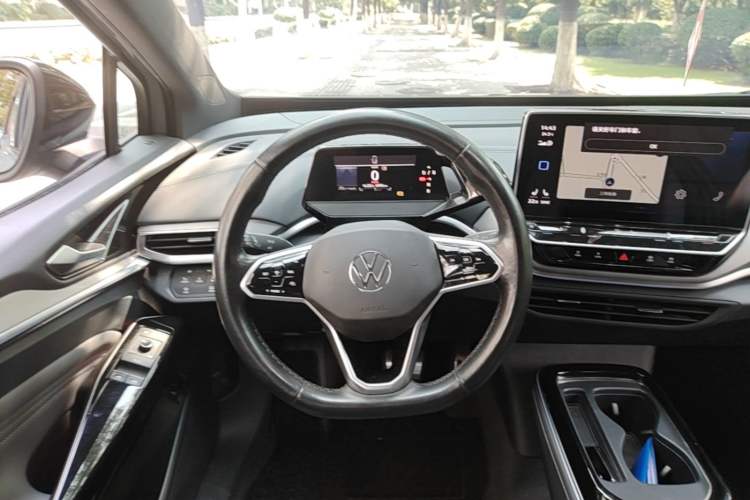 Used Volkswagen ID.4 CROZZ 2022 Long-Range Lite PRO Edition Steering Wheel