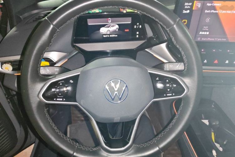 Used Volkswagen ID.4 CROZZ 2022 Long-Range Lite PRO Edition Steering Wheel