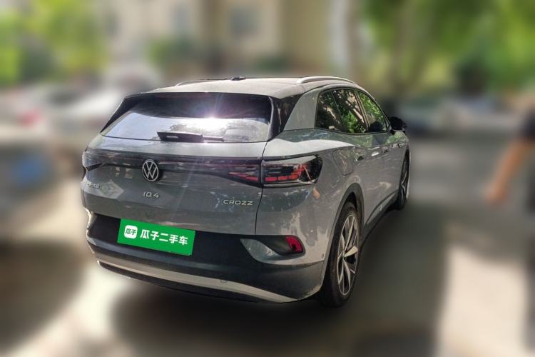 Used Volkswagen ID.4 CROZZ 2022 Long-Range Lite PRO Edition Rear Right 45 Deg