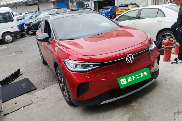 Used Volkswagen ID.4 CROZZ 2022 Long-Range Lite PRO Edition Front Right 45 Deg