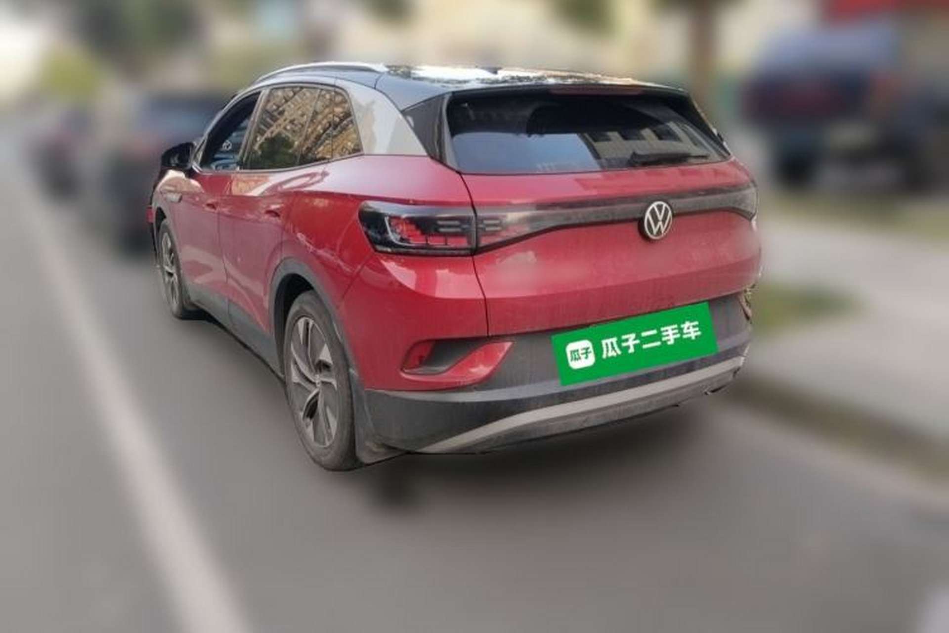 Used Volkswagen ID.4 CROZZ 2022 Pure Edition Limited Edition Rear Left 45 Deg