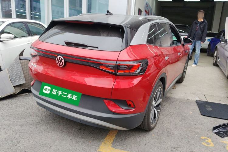 Used Volkswagen ID.4 CROZZ 2022 Long-Range Lite PRO Edition Rear Right 45 Deg