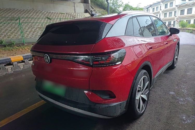 Used Volkswagen ID.4 CROZZ 2022 Long-Range PURE+ Edition Rear Right 45 Deg