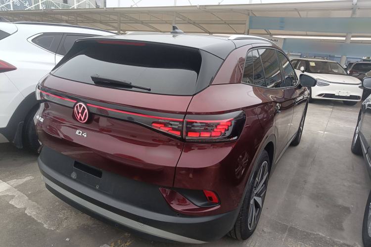 Used Volkswagen ID.4 CROZZ 2022 Long-Range Lite PRO Edition Rear Right 45 Deg