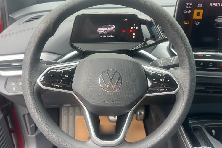 Used Volkswagen ID.4 CROZZ 2022 Long-Range PURE+ Edition Steering Wheel