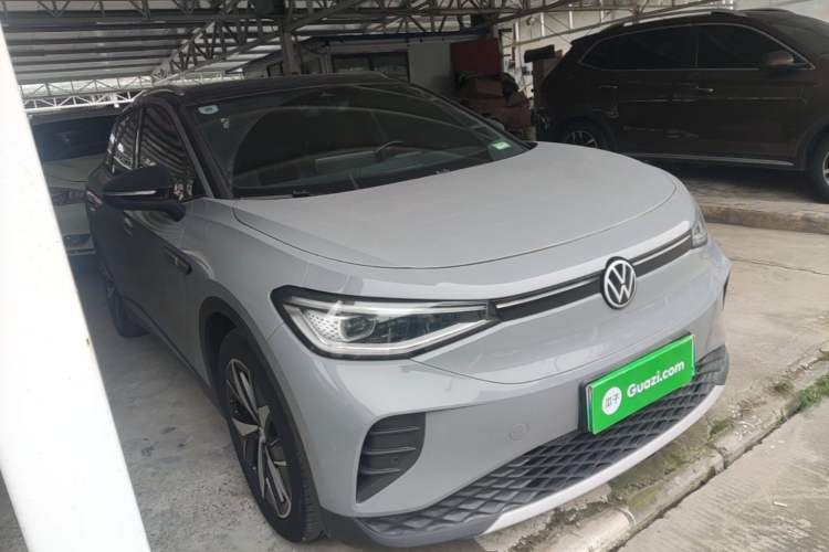 Used Volkswagen ID.4 CROZZ 2022 Long-Range Lite PRO Edition Front Right 45 Deg