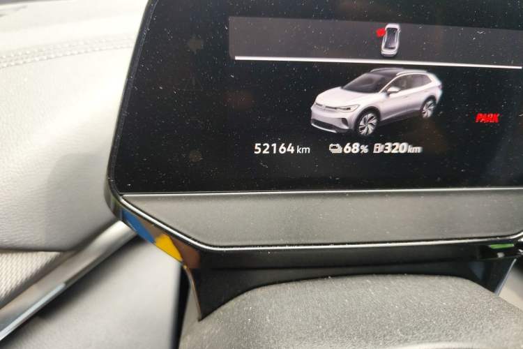 Used Volkswagen ID.4 CROZZ 2022 Long-Range Lite PRO Edition Odometer Close Up
