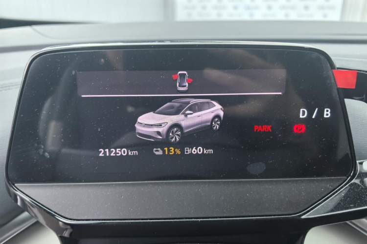 Used Volkswagen ID.4 CROZZ 2022 Long-Range Lite PRO Edition Odometer Close Up