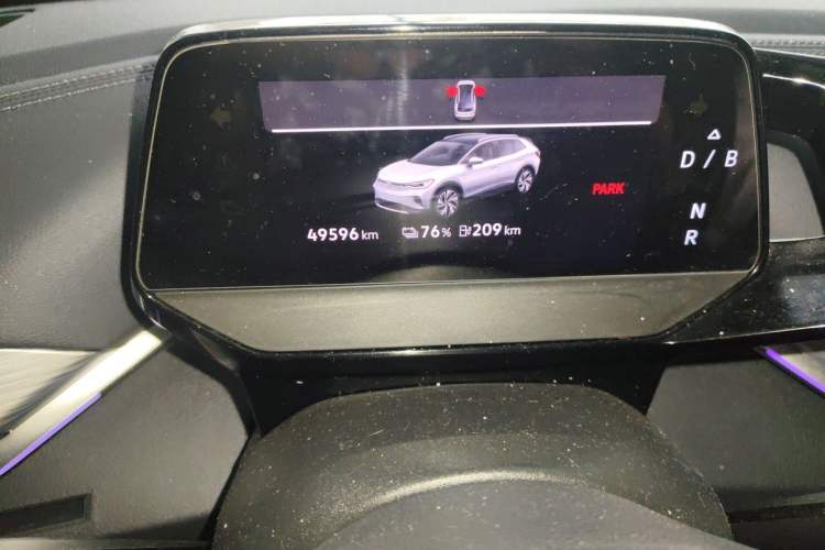 Used Volkswagen ID.4 CROZZ 2022 Pure Edition Limited Edition Odometer Close Up