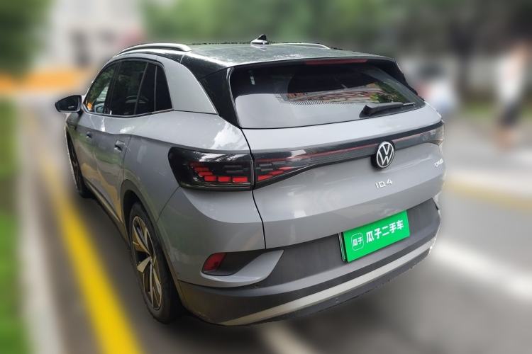 Used Volkswagen ID.4 CROZZ 2022 Long-Range Lite PRO Edition Rear Left 45 Deg