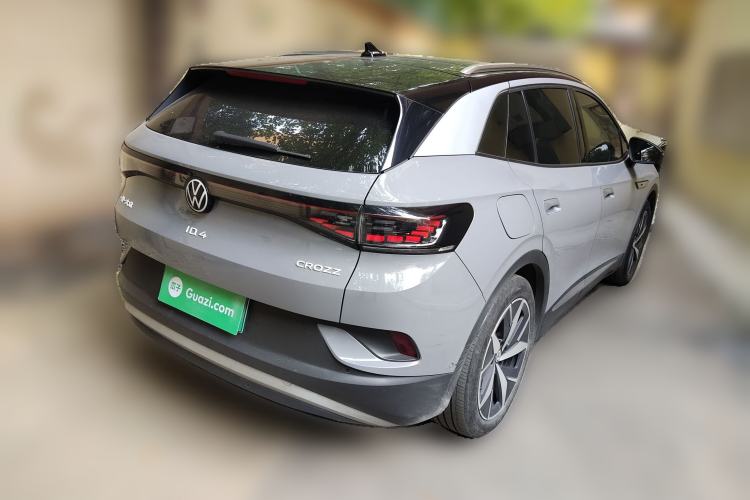 Used Volkswagen ID.4 CROZZ 2022 Long-Range Lite PRO Edition Rear Right 45 Deg