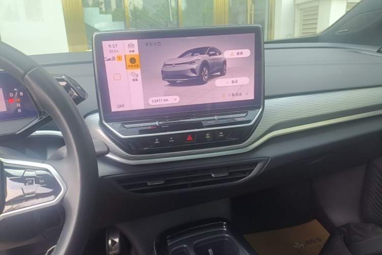 Used Volkswagen ID.4 CROZZ 2022 Pure Edition Limited Edition Audio And AC Panel