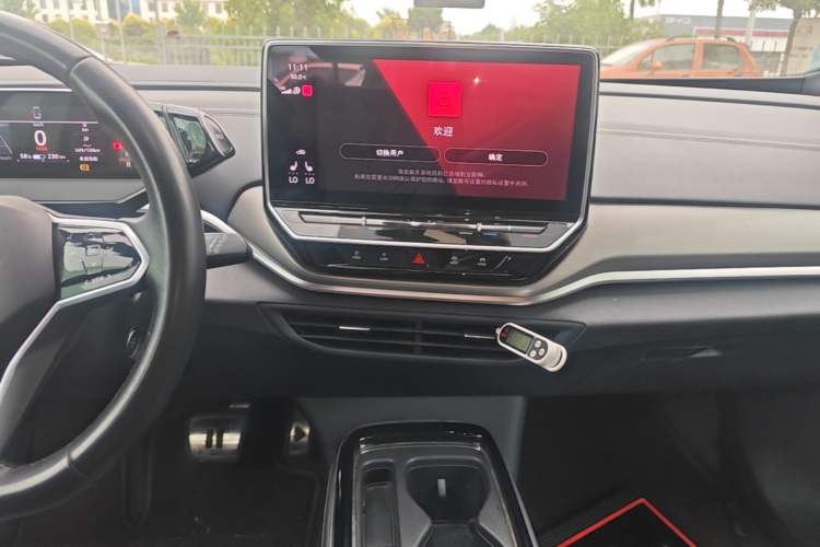 Used Volkswagen ID.4 CROZZ 2022 Long-Range Lite PRO Edition Audio And AC Panel