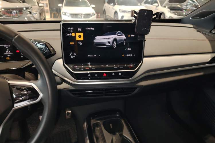 Used Volkswagen ID.4 CROZZ 2022 High-Performance PRIME Edition Audio And AC Panel