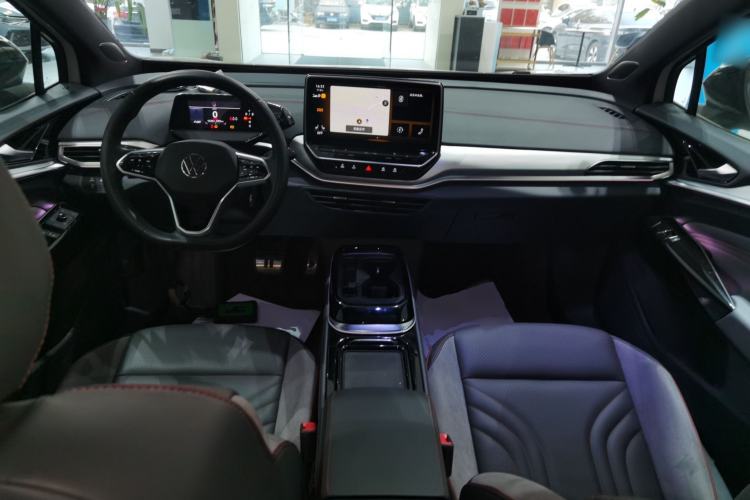 Used Volkswagen ID.4 CROZZ 2022 High-Performance PRIME Edition Center Console