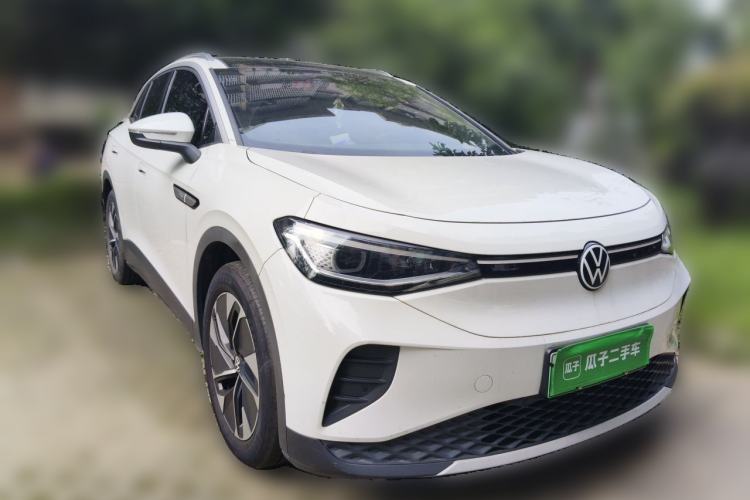Used Volkswagen ID.4 CROZZ 2022 Pure Edition Limited Edition Front Right 45 Deg