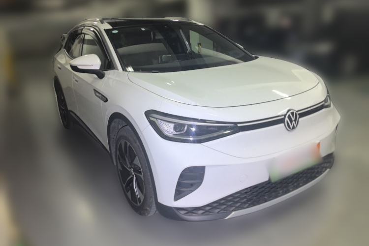 Used Volkswagen ID.4 CROZZ 2022 Long-Range PURE+ Edition Front Right 45 Deg