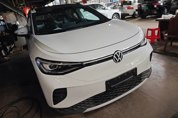 Used Volkswagen ID.4 CROZZ 2022 Long-Range PURE+ Edition Front Right 45 Deg
