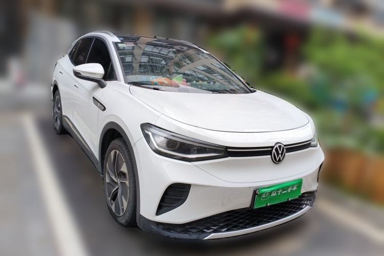 Used Volkswagen ID.4 CROZZ 2022 Long-Range PURE+ Edition Front Right 45 Deg