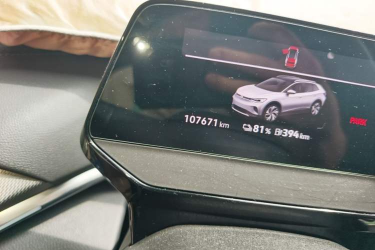 Used Volkswagen ID.4 CROZZ 2022 Long-Range PRO Edition Odometer Close Up