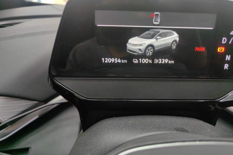 Used Volkswagen ID.4 CROZZ 2022 Pure Edition Limited Edition Odometer Close Up