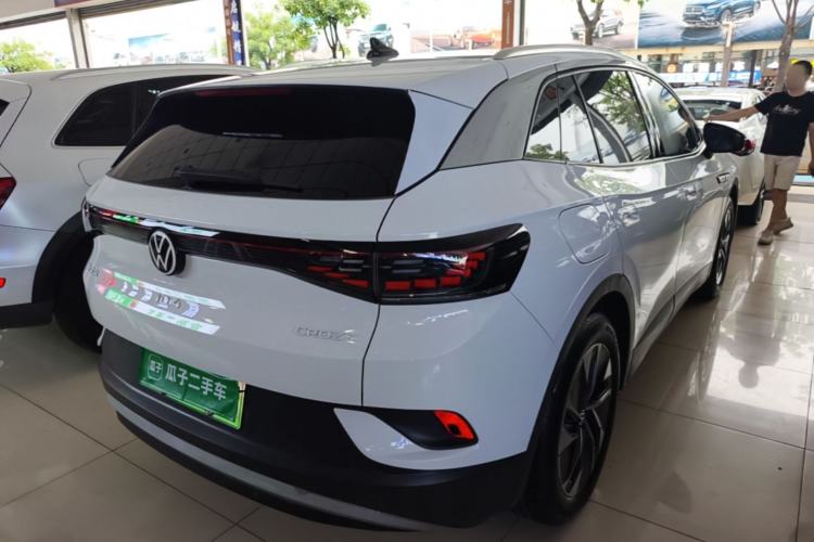 Used Volkswagen ID.4 CROZZ 2022 Pure Edition Limited Edition Rear Right 45 Deg