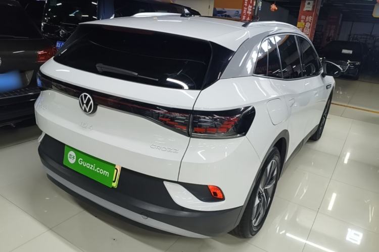 Used Volkswagen ID.4 CROZZ 2022 Standard Range PURE Edition Rear Right 45 Deg