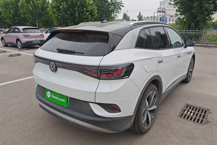 Used Volkswagen ID.4 CROZZ 2022 Long-Range Lite PRO Edition Rear Right 45 Deg