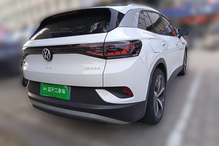 Used Volkswagen ID.4 CROZZ 2022 Long-Range PURE+ Edition Rear Right 45 Deg