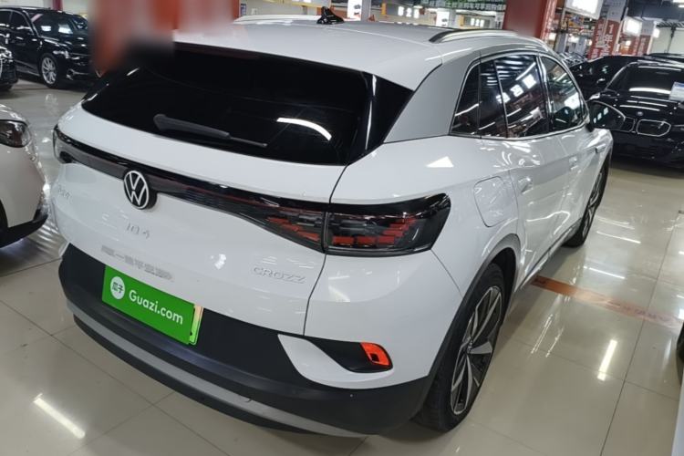 Used Volkswagen ID.4 CROZZ 2022 Long-Range PURE+ Edition Rear Right 45 Deg