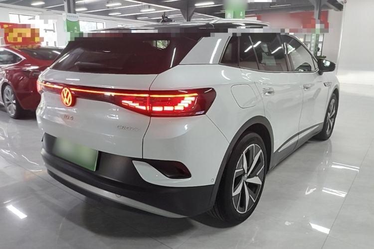 Used Volkswagen ID.4 CROZZ 2022 Long-Range Lite PRO Edition Rear Right 45 Deg