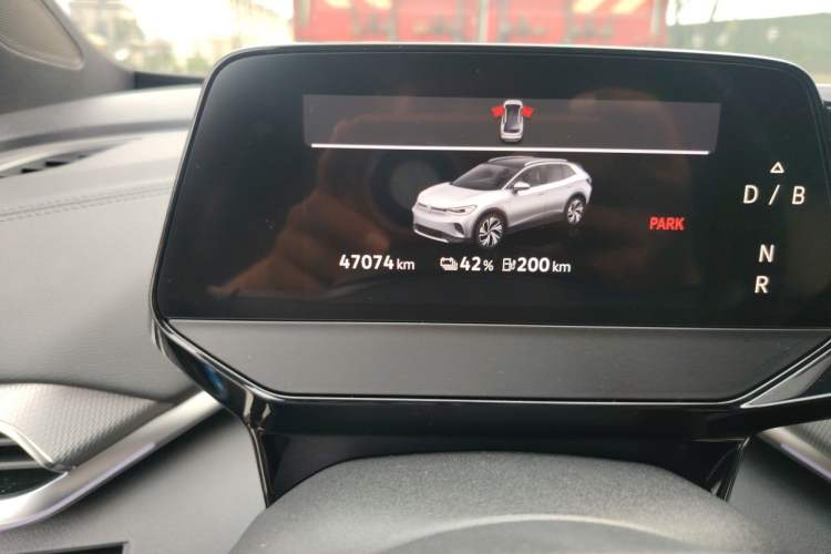 Used Volkswagen ID.4 CROZZ 2022 Long-Range Lite PRO Edition Odometer Close Up
