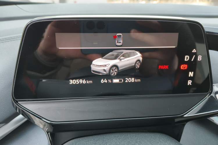 Used Volkswagen ID.4 CROZZ 2024 Pure Edition Limited Edition Odometer Close Up