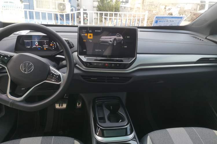 Used Volkswagen ID.4 CROZZ 2024 Pure Edition Limited Edition Audio And AC Panel