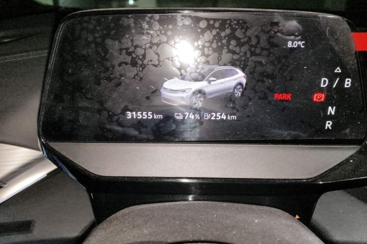 Used Volkswagen ID.4 CROZZ 2024 Pure Edition Limited Edition Odometer Close Up