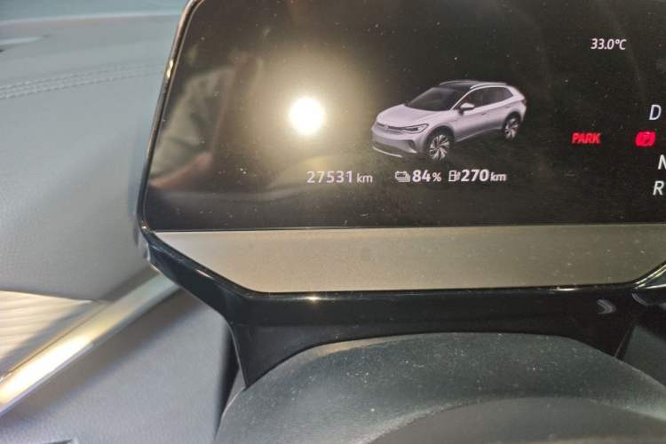 Used Volkswagen ID.4 CROZZ 2024 Pure Edition Limited Edition Odometer Close Up